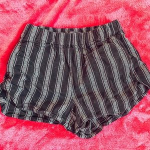 Striped brandy Melville shorts